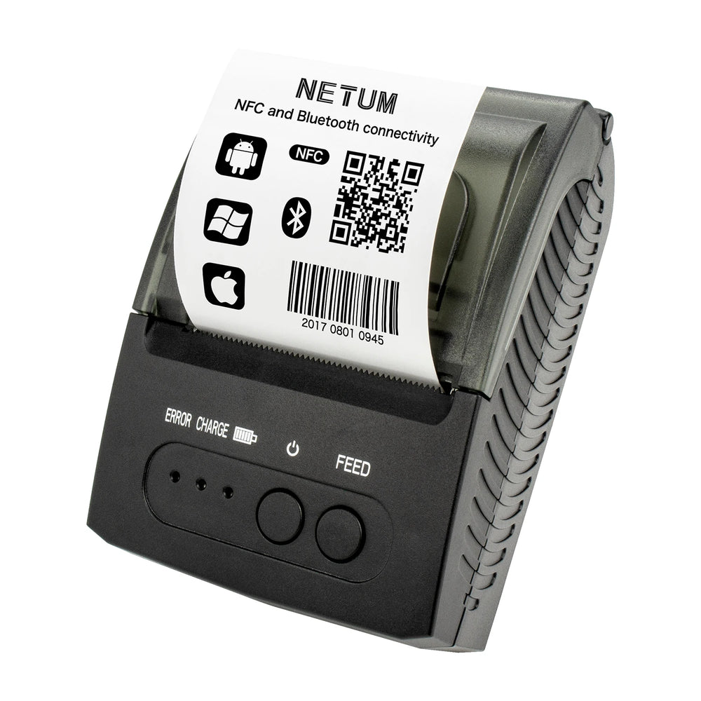 NETUM 58mm Portable Receipt Printer
