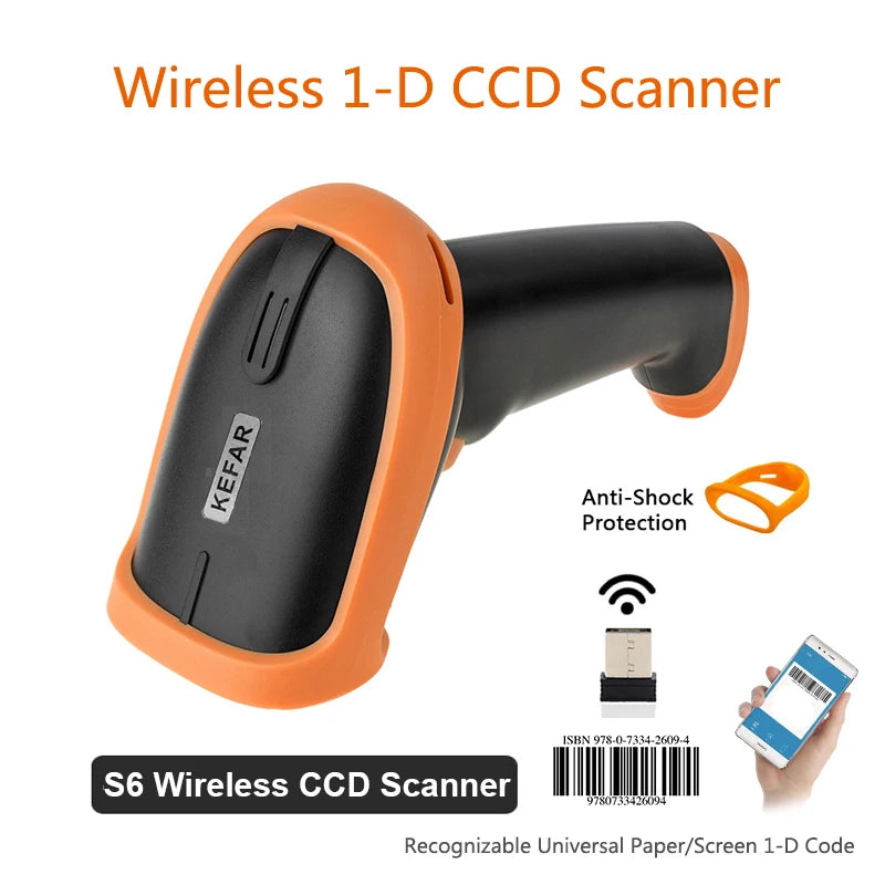 L8BL Wireless 2D Barcode Scanner