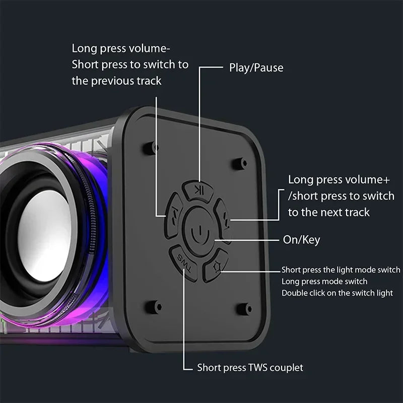 V8 RGB Mecha Speaker