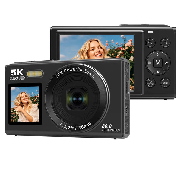 Ourlife 80MP Dual Screen Camera
