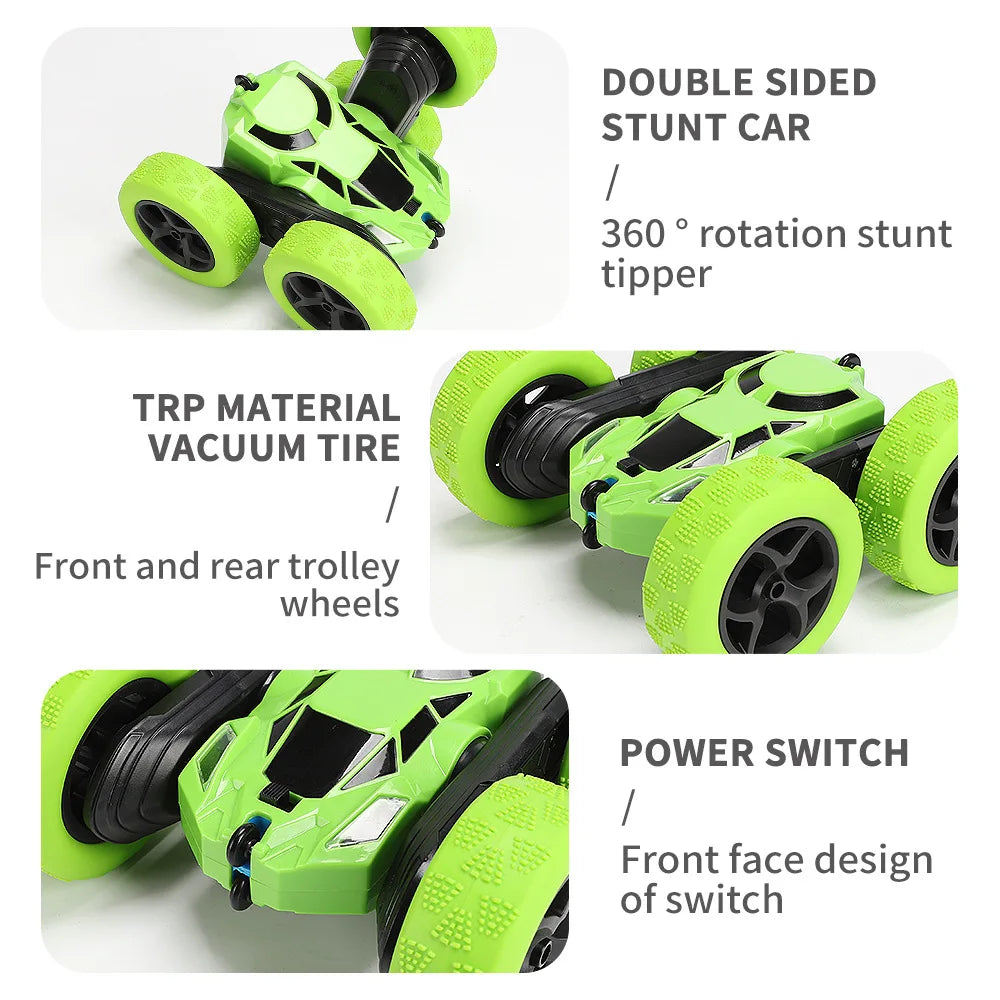 Double-Sided Flip Stunt Car