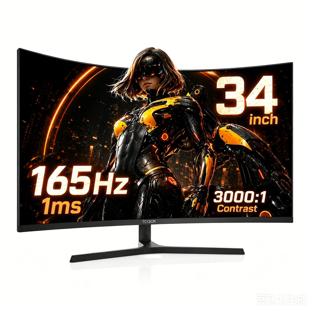 34-Inch 165Hz Curved Gaming Monitor