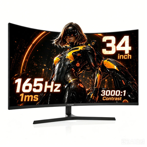 34-Inch 165Hz Curved Gaming Monitor