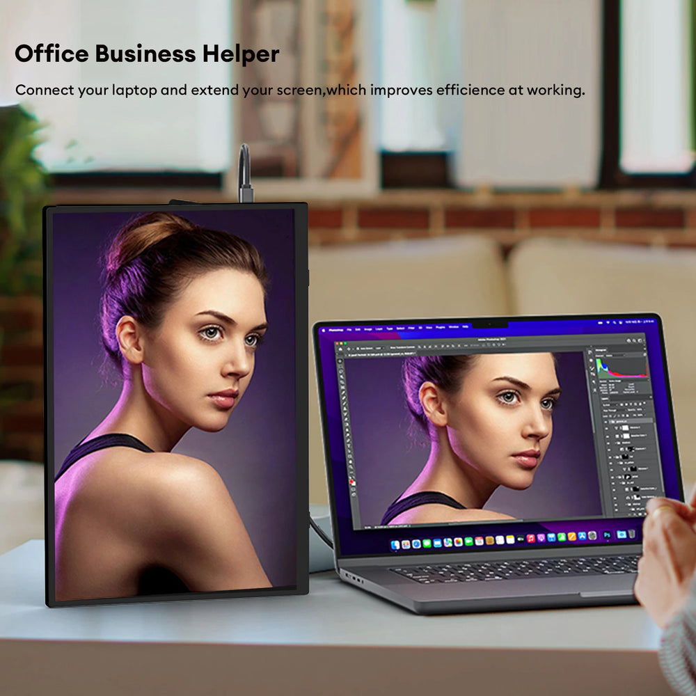 ZEUSLAP 15.6-Inch FHD Portable Monitor