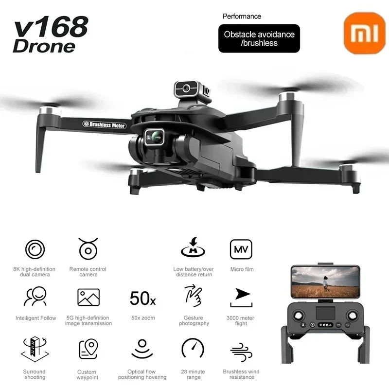 Lenovo V168 GPS Camera Drone
