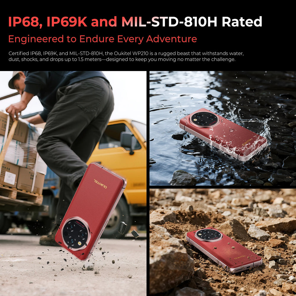 OUKITEL WP210 Rugged 5G Phone
