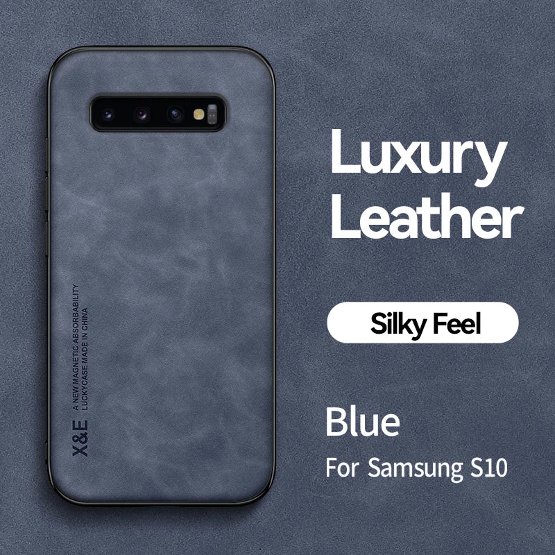 Samsung Magnetic Leather Phone Case