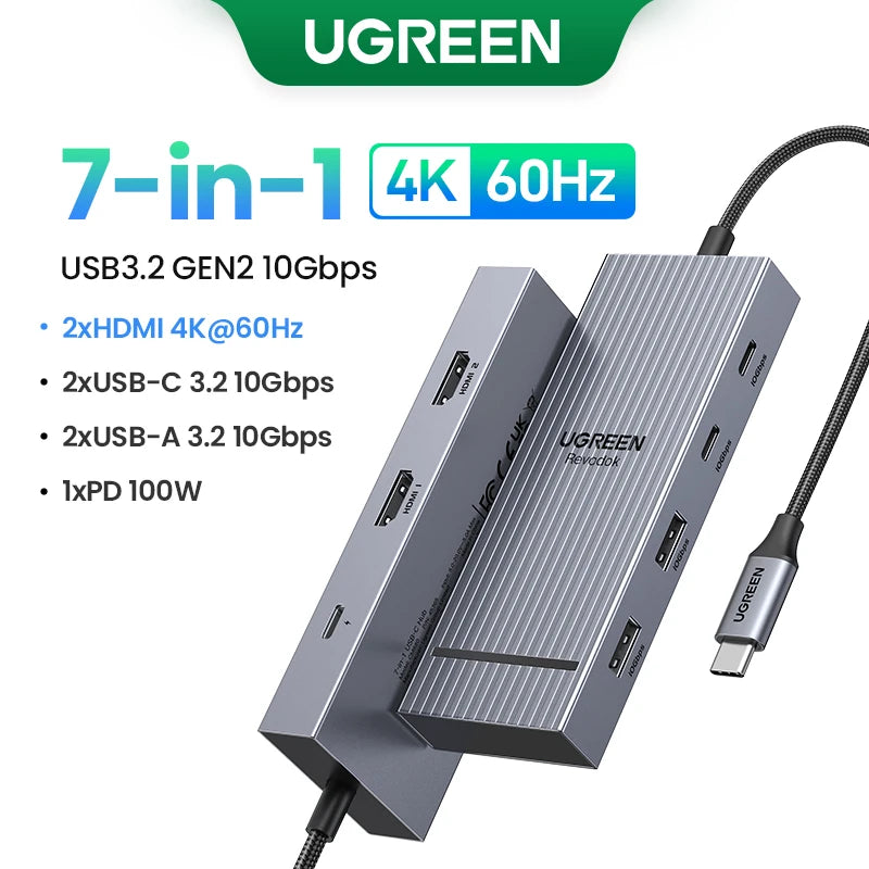 UGREEN 4K Triple Display Hub
