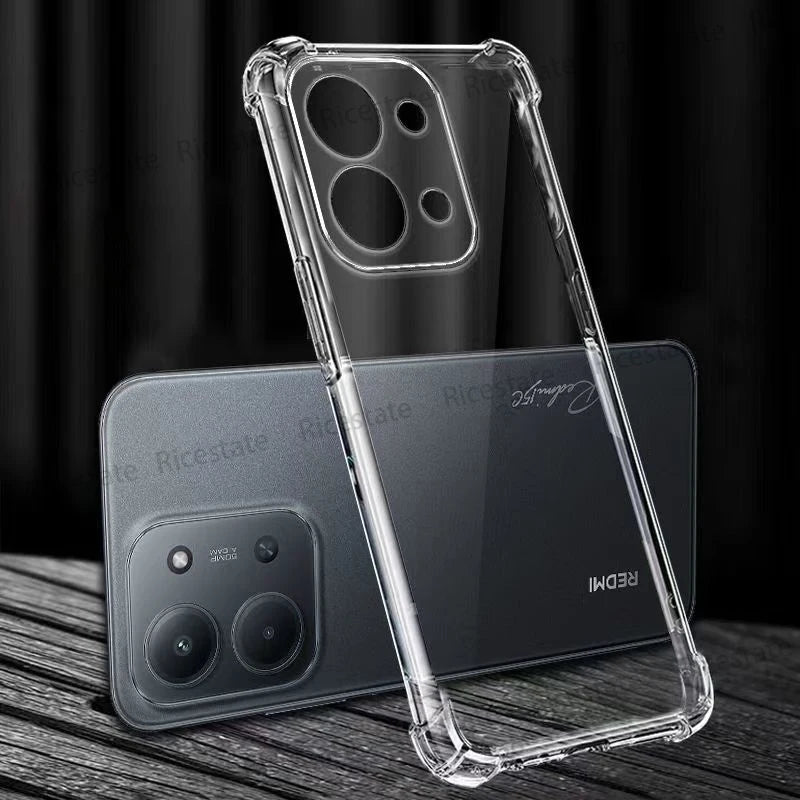 Redmi Clear Shockproof Phone Case
