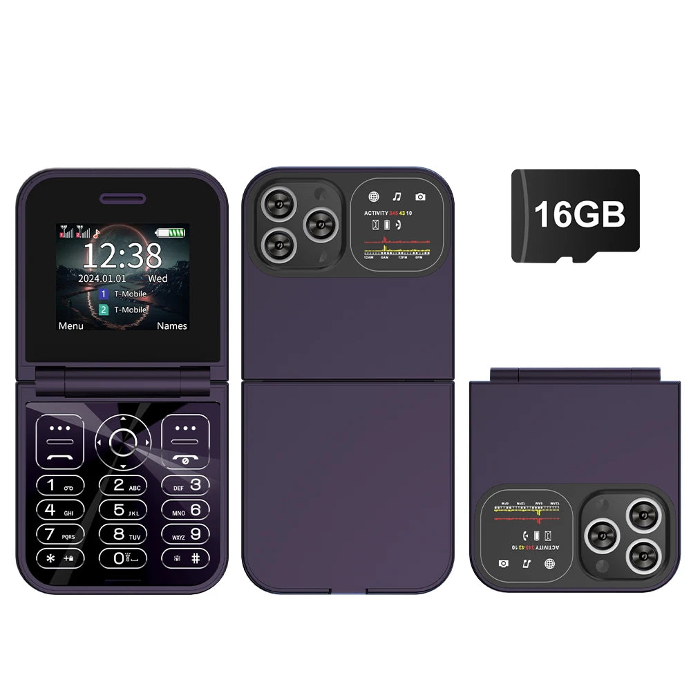 SERVO F15 Mini Flip Phone