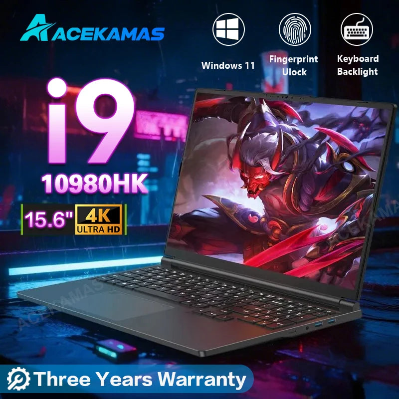 Erilles i9 Fingerprint Gaming Laptop