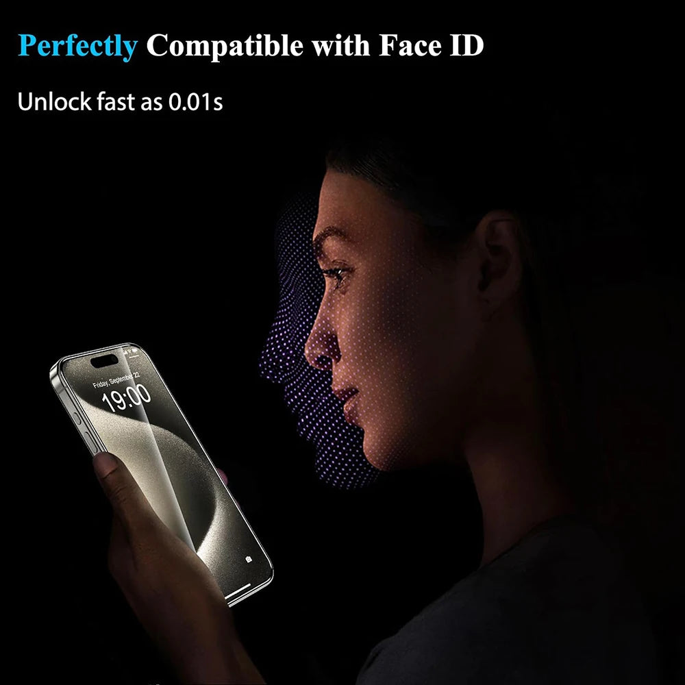 Four-Pack iPhone Tempered Glass Protector