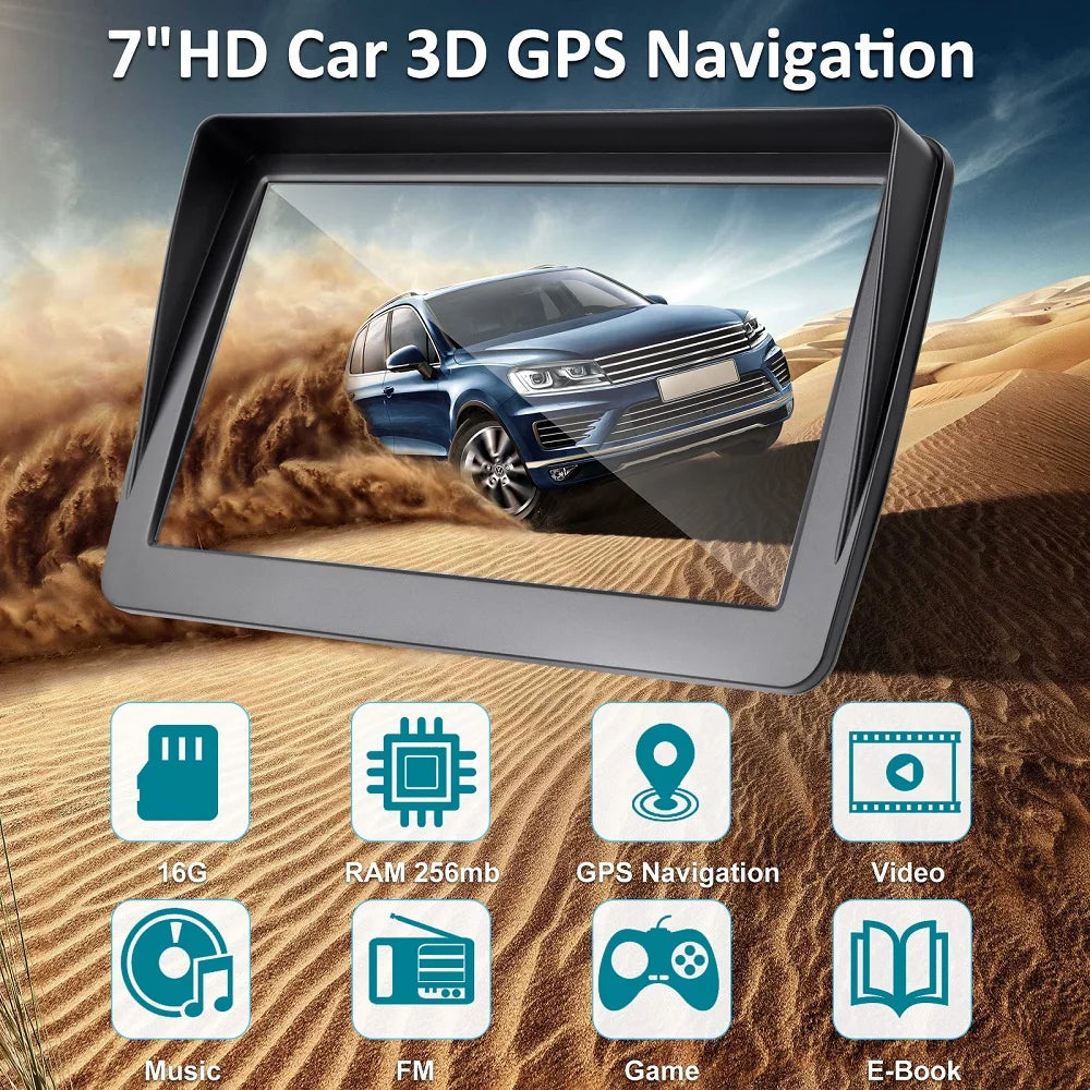 KMDRIVE Truck GPS Navigation System