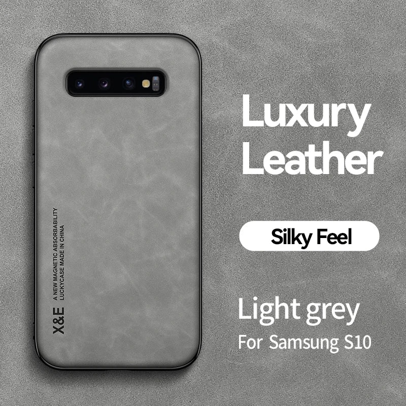 Samsung Magnetic Leather Phone Case