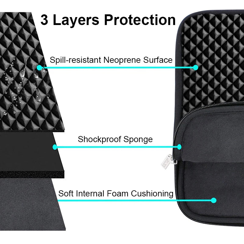 Waterproof Lycra Laptop Sleeve Cover