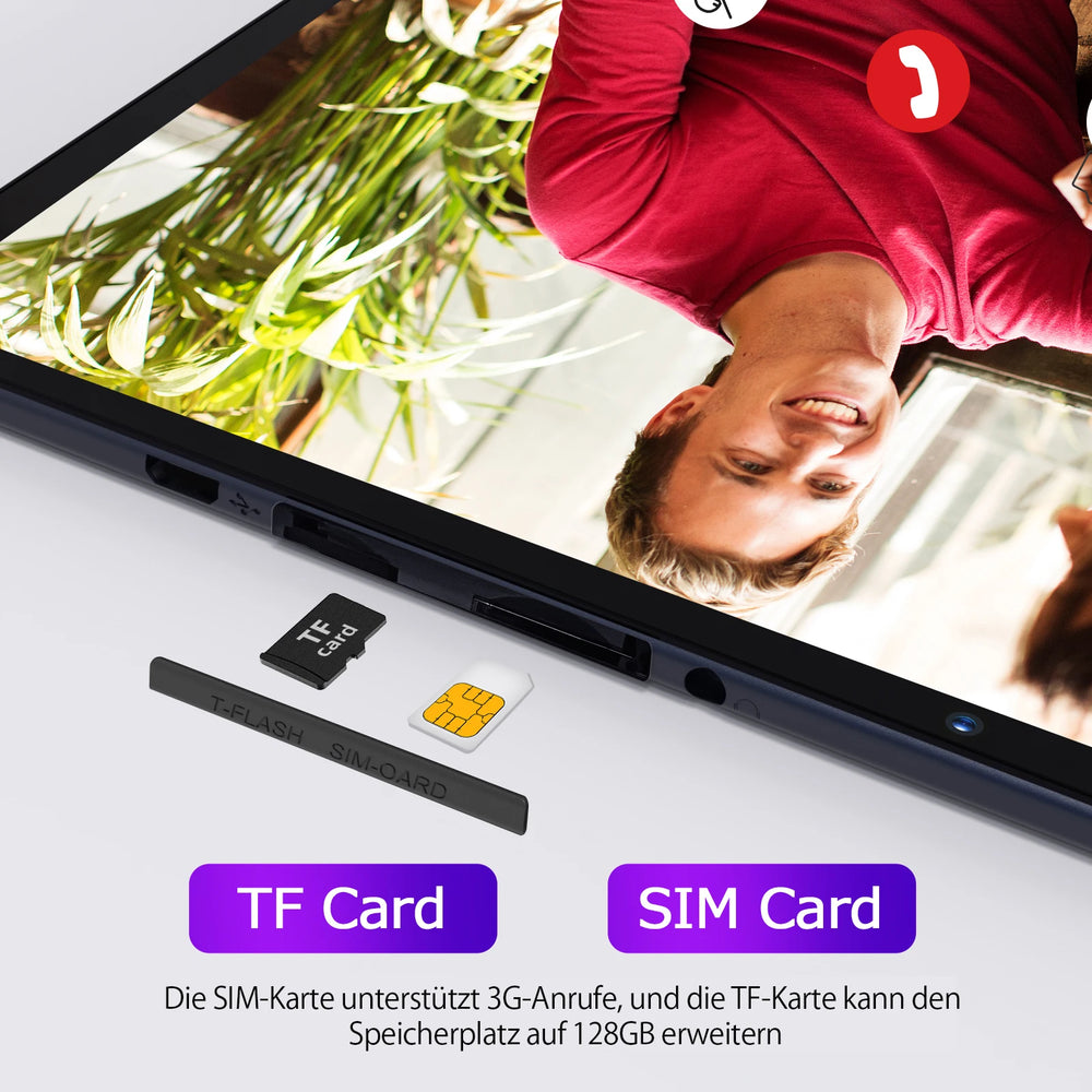 PRITOM 10-Inch SIM Tablet