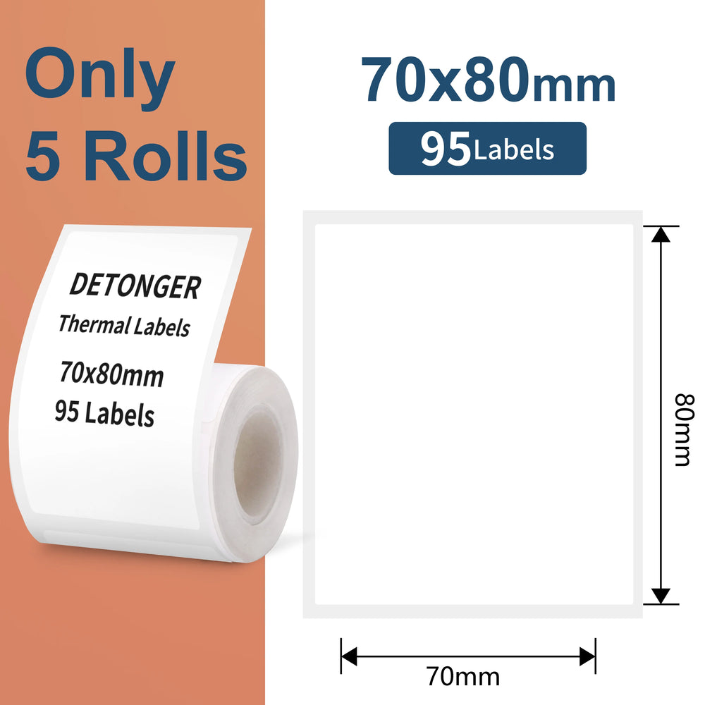 DETONGER DP30S Portable Label Printer