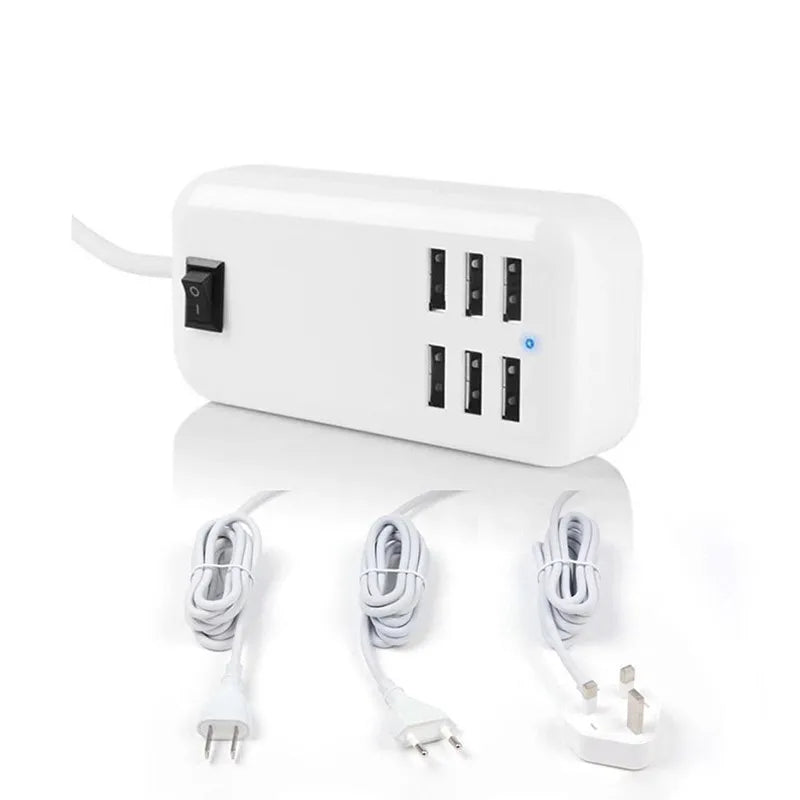 Six-Port USB Wall Charger