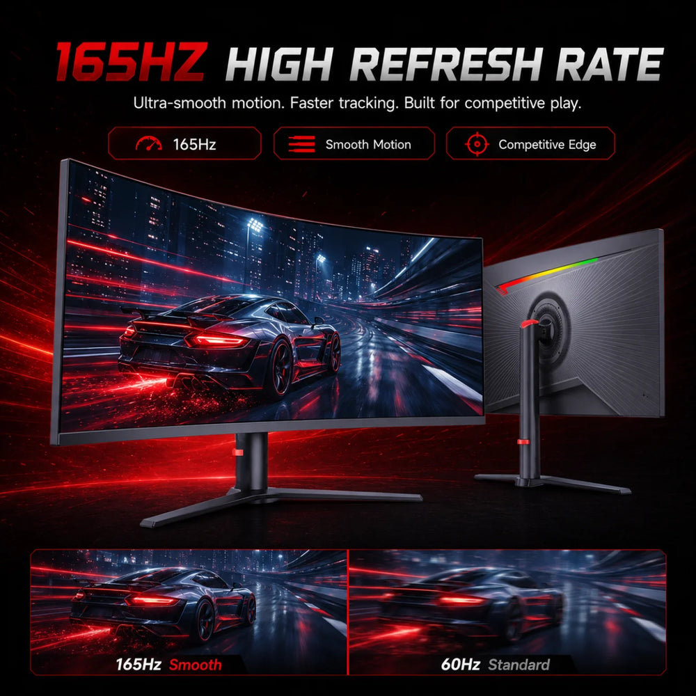 34-Inch 165Hz Curved Gaming Monitor