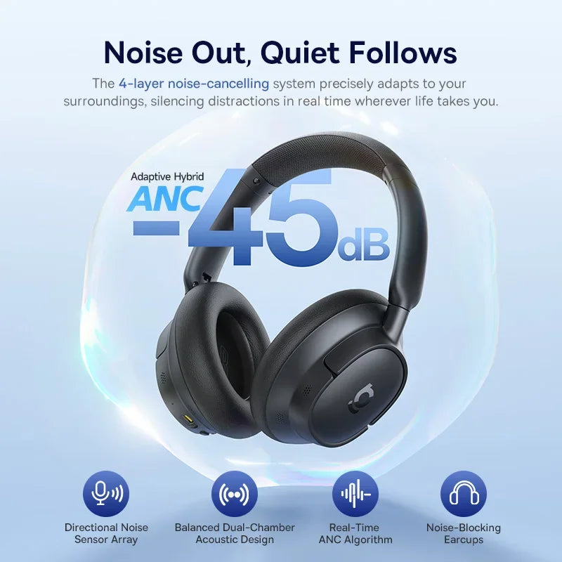 Baseus EH10 Adaptive ANC Headphones