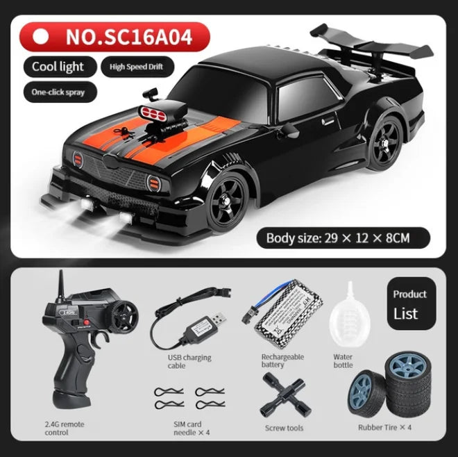 4WD Spray Drift RC Car