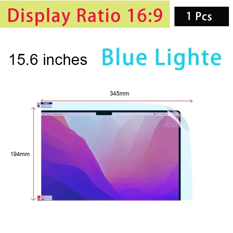 15.6-Inch Laptop Screen Protector Film