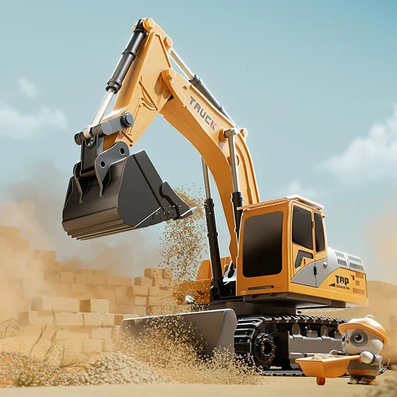 Alloy Remote Control Excavator
