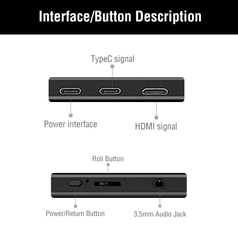 14-Inch Touchscreen Portable Gaming Monitor