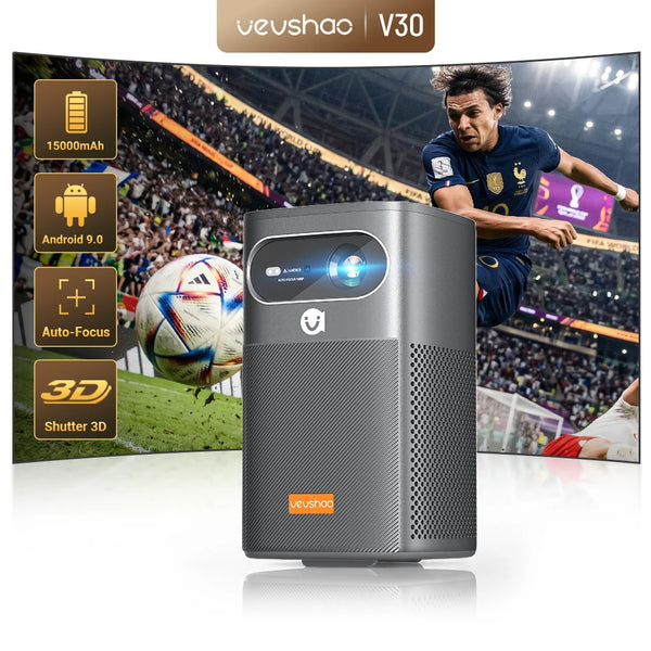 VEVSHAO V30 Battery Projector