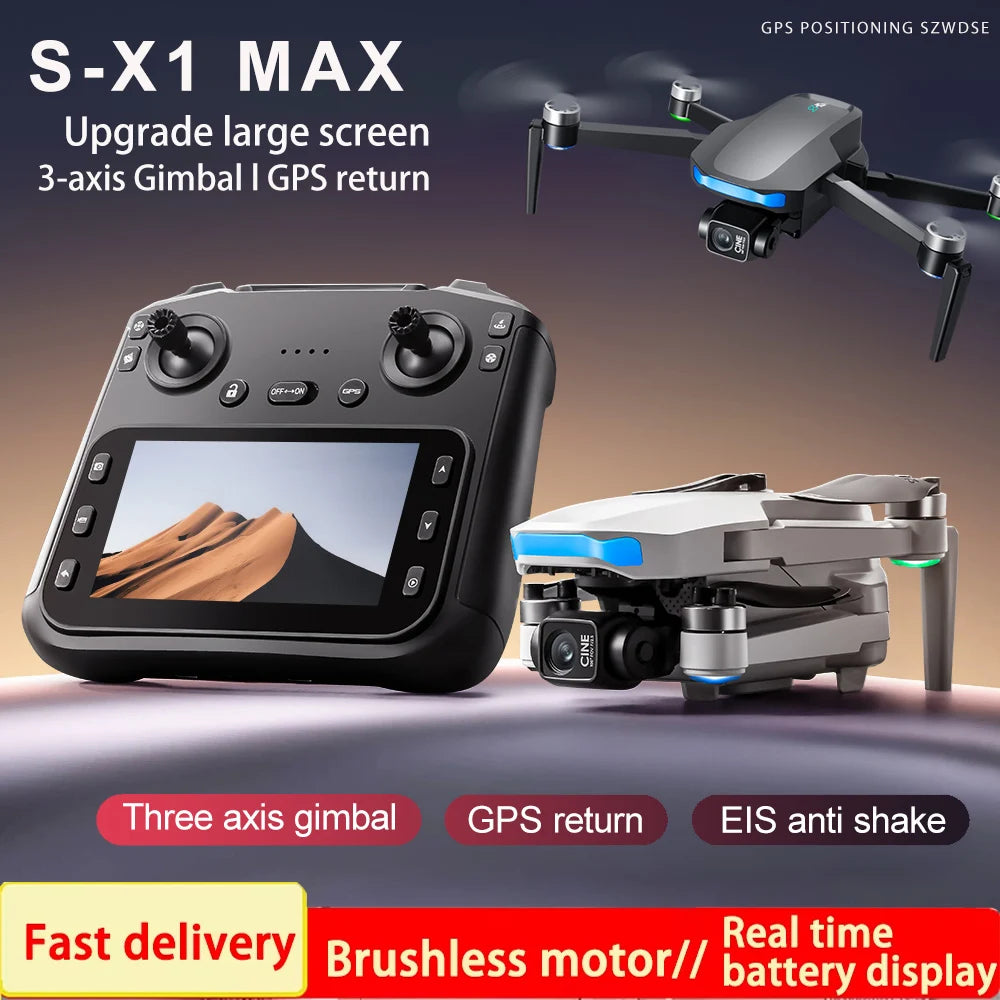 S-X1 MAX GPS Camera Drone