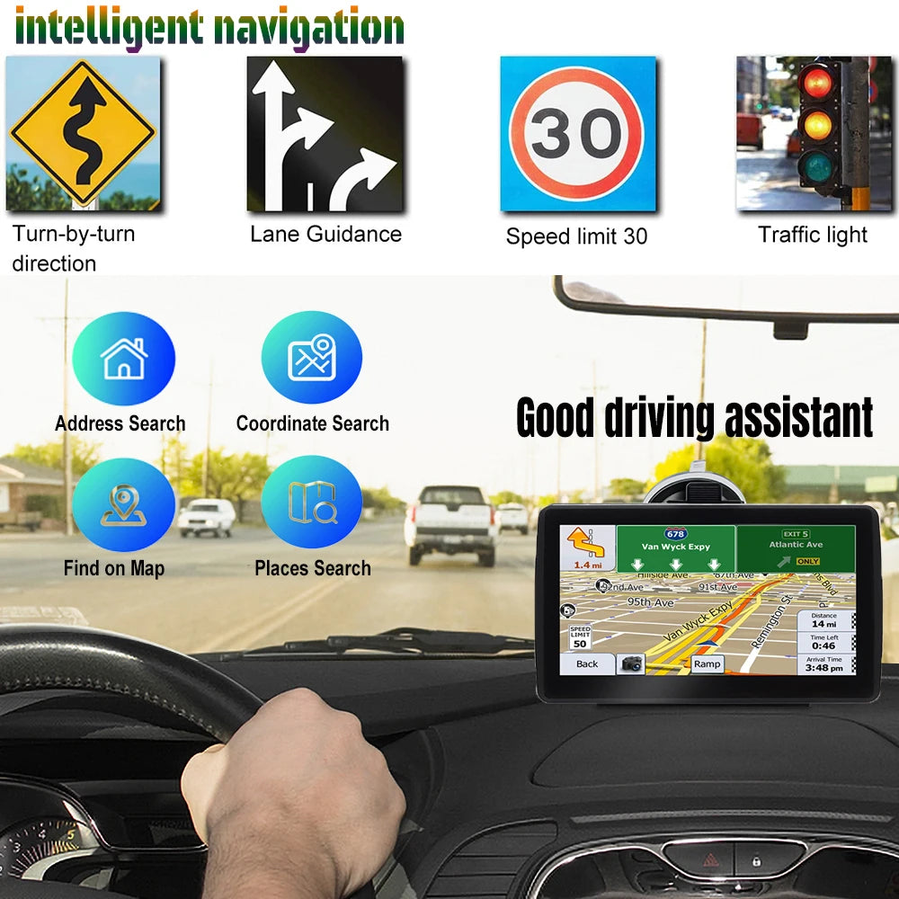 Seven-Inch Truck GPS Navigator