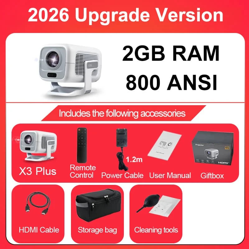DITONG X3Plus Android Projector