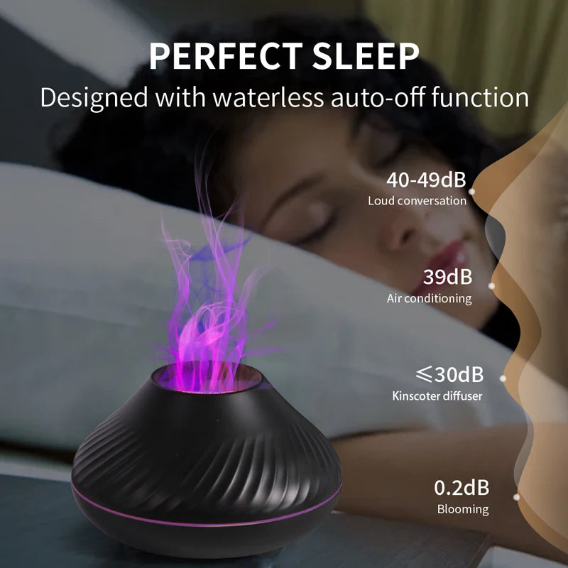KINSCOTER Volcanic Flame Aroma Diffuser