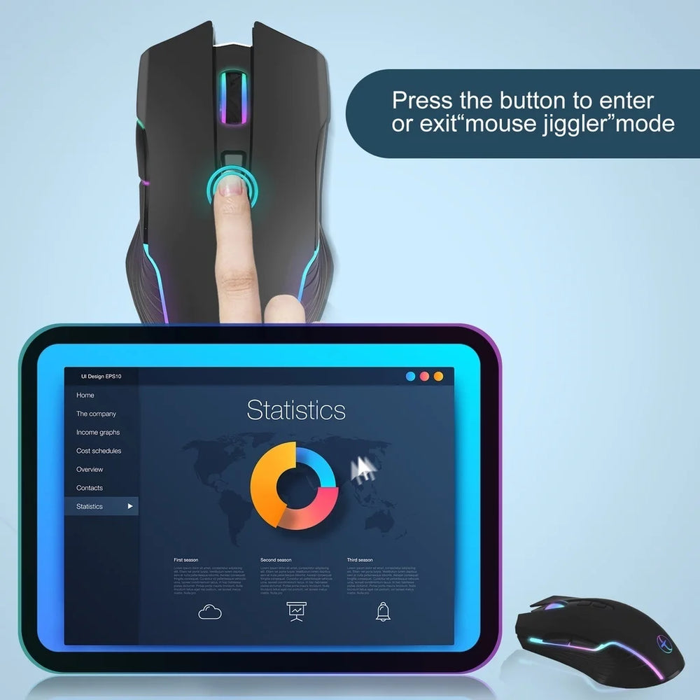 Rechargeable Silent Type-C Wireless Mouse