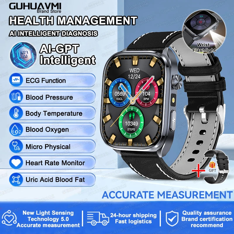 ECG Health Analysis Smartwatch