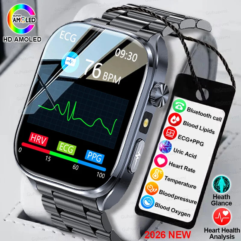ECG Health Analysis Smartwatch