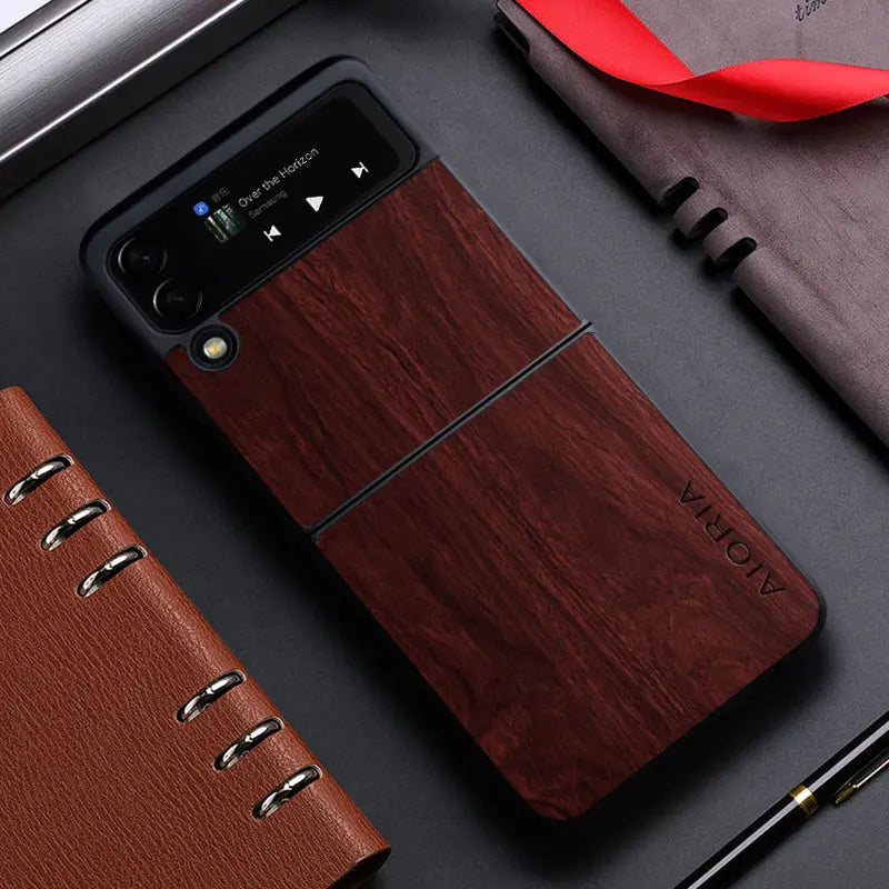 Galaxy Z Flip Leather Case