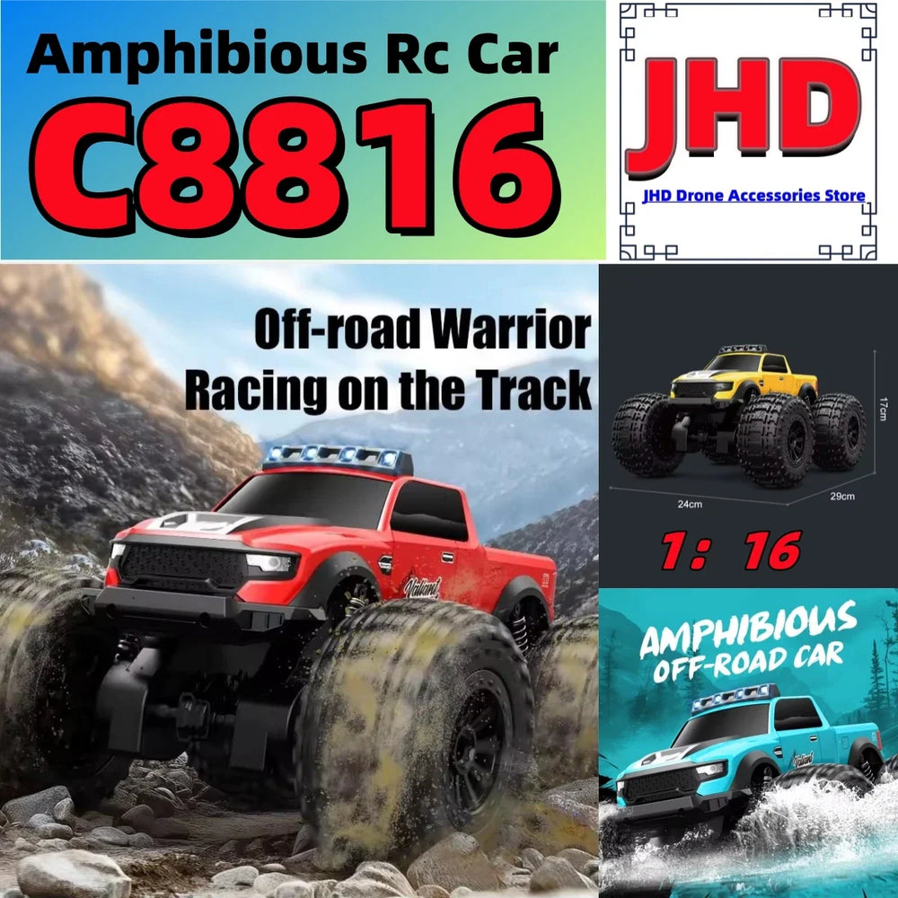 JJRC Amphibious Climbing RC Truck