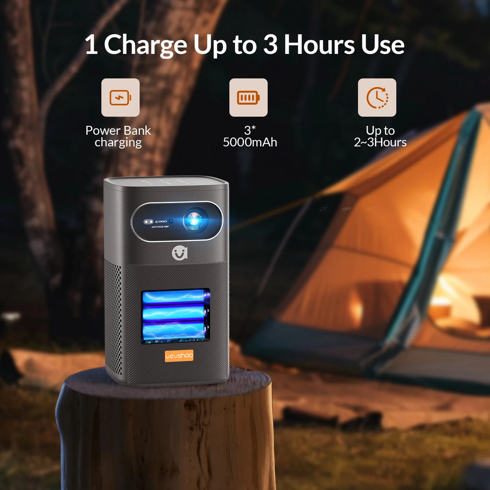 VEVSHAO V30 Battery Projector