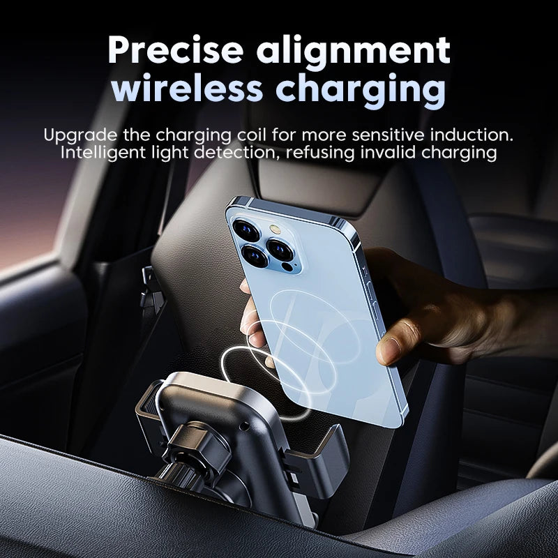 15W Wireless Car Phone Mount
