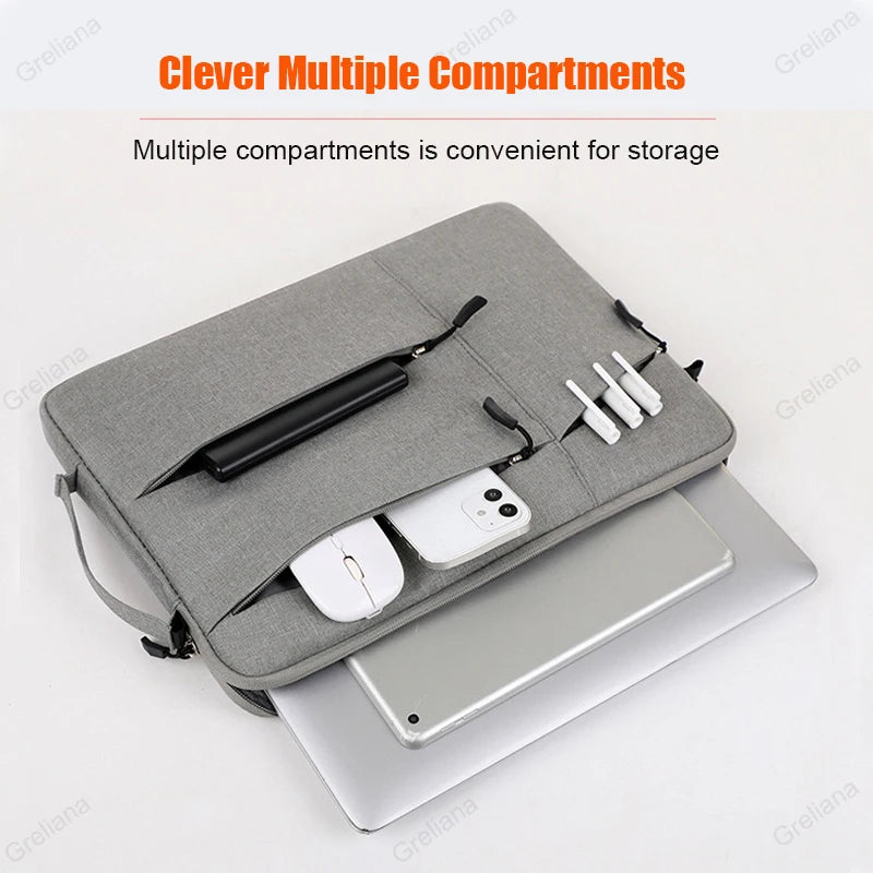 Waterproof Multi-Size Laptop Briefcase
