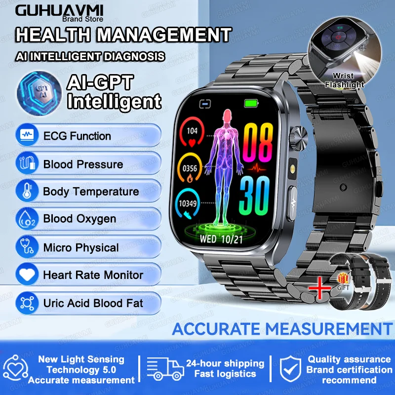 ECG Health Analysis Smartwatch