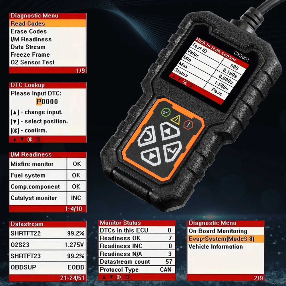 CY3001 Bluetooth OBD Car Scanner