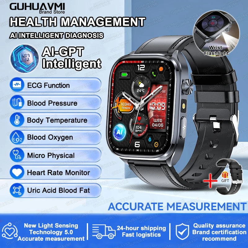 ECG Health Analysis Smartwatch