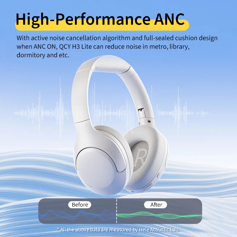 QCY H3 Lite ANC Headphones
