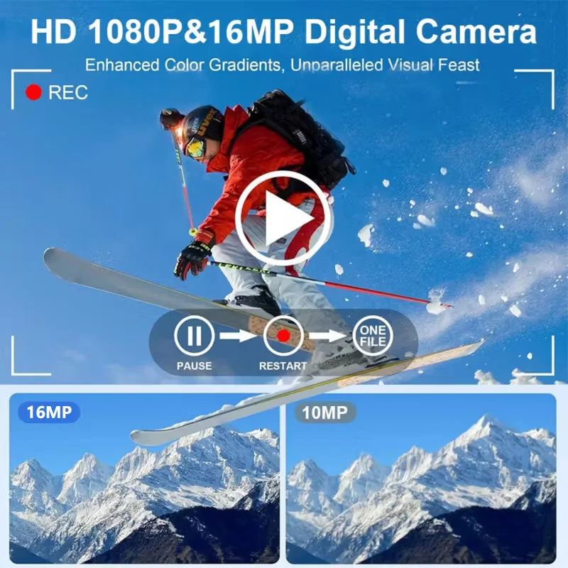 16X Zoom Beginner Digital Camera