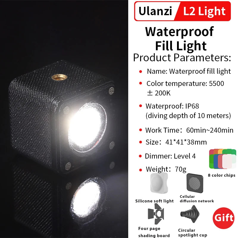 Ulanzi L2 Waterproof Mini Light