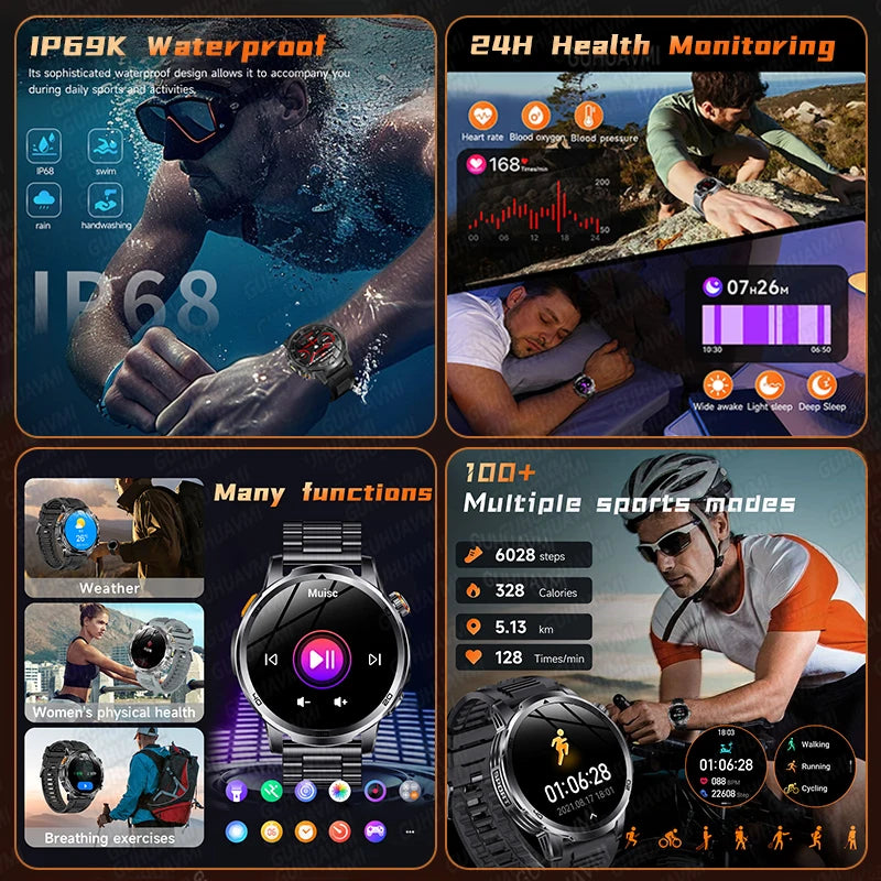 T-Rex Military AMOLED Smartwatch