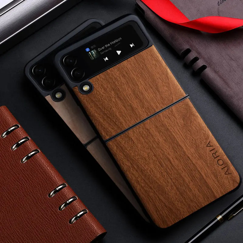 Galaxy Z Flip Leather Case