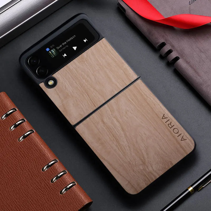 Galaxy Z Flip Leather Case